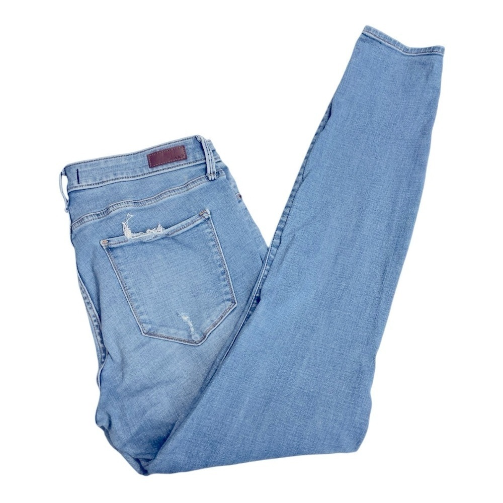 Abercrombie & Fitch Womens
Harper Super Skinny
Distressed Jeans Size 31/12